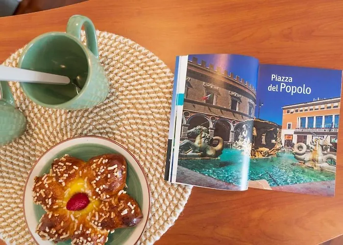 Ducale In Piazza Del Popolo A 아파트 페자로